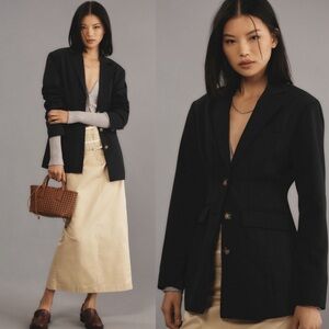 By Anthropologie Sculpted Blazer